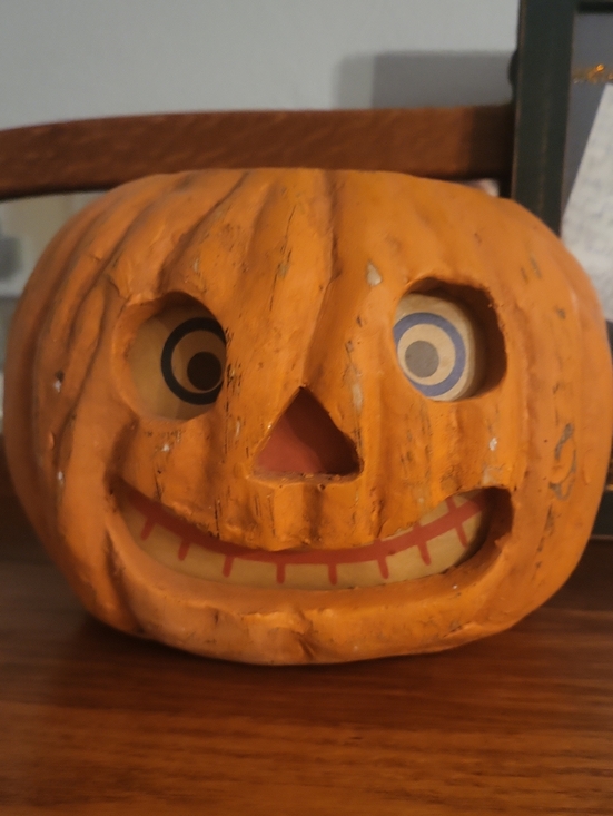 Cost Plus World Market Other - Plaster Pumpkin